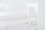 Reese White Twin Over Twin Bunk Bed With 2-Drawer Storage - Detail