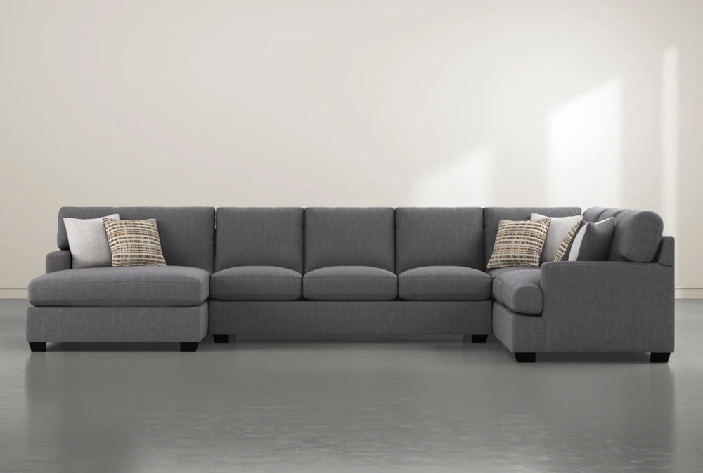 Scott II 3 Piece 156" Sectional With Left Arm Facing Chaise