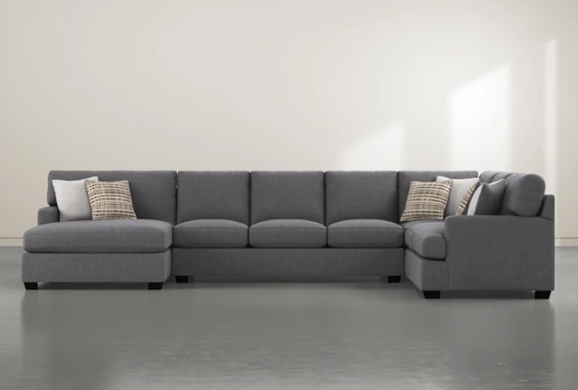 Scott II 3 Piece 156" Sectional With Left Arm Facing Chaise - 360