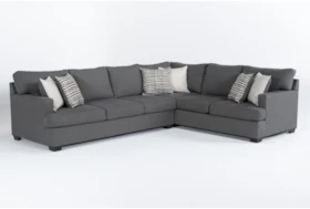 Scott II 2 Piece 123" Sectional With Left Arm Facing Sofa