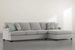 Jenner 2 Piece 131" Sectional With Right Arm Facing Chaise