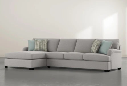 Jenner 2 Piece 131" Sectional With Left Arm Facing Chaise