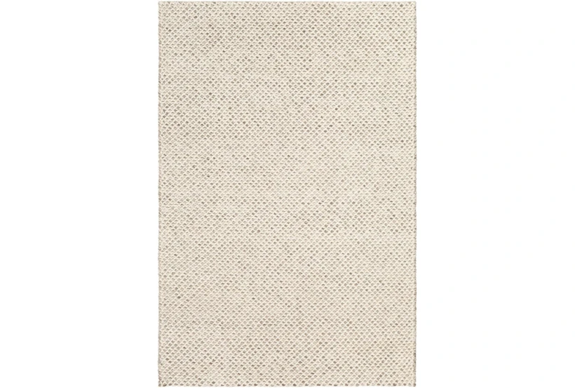 8'x10' Rug-Viscose And Wool Textured Brown/Cream - 360
