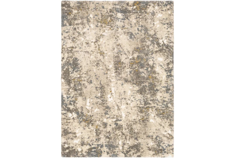 2'x3' Rug-Modern With High Pile And Metallic Accents Brown/Cream - 360