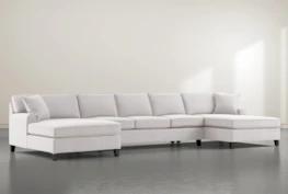 Donaver II 3 Piece 169" Sectional With Double Chaise