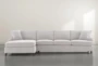 Donaver II 2 Piece 131" Sectional With Left Arm Facing Chaise - Front