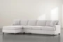 Donaver II 2 Piece 131" Sectional With Left Arm Facing Chaise - Signature