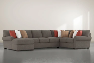 Aurora II 3 Piece 165" Sectional With Left Arm Facing Chaise