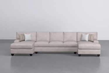 Harper Down II 3 Piece 156" Sectional With Double Chaise