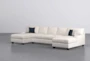 Harper Foam II Modular 3 Piece 156" Sectional With Double Chaise - Signature
