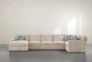Mercer Foam III 3 Piece 156" Sectional With Left Arm Facing Chaise - Side