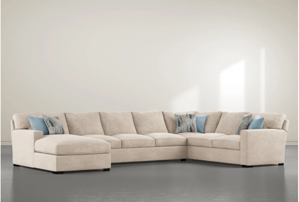 Mercer Foam IV 3 Piece Sectional With Left Arm Facing Chaise