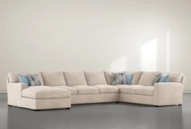 Sp Mercer Foam Iv 3Pc Sectional With Laf Chaise
