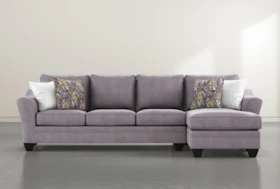 Mesa Down II 2 Piece 124" Sectional With Right Arm Facing Chaise
