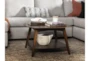 Rogers Small Square Coffee Table With Storage - Room