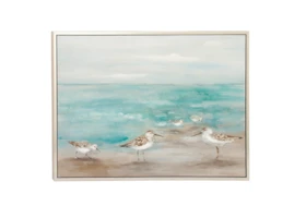 47X36 Seagulls On The Coast