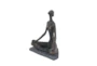 Polystone Meditation Statue  - Side