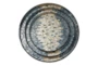 Set Of 3 Round Pearl And Blue Capiz Shell Trays  - Feature