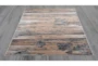 7'8"x10'5" Rug-Distressed Abstract Beige/Grey - Room