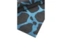 5'3"x7'5" Rug-Spots Plush Pile Blue/Black  - Detail