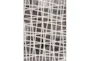7'8"x10'5" Rug-Intersecting Lines Charcoal/Ivory - Signature