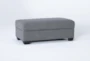 Arrowmask Charcoal Storage Cocktail Ottoman - Side