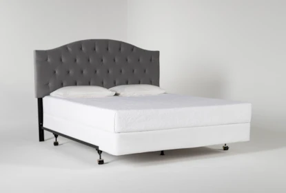 Bella California King Velvet, King Size Bed Upholstered Headboard
