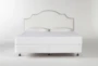 Brielle California King Upholstered Headboard With Metal Bed Frame - Signature