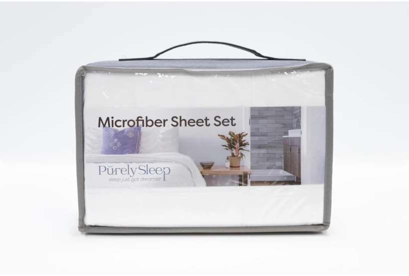 Sheet Set-Revive Essentials Microfiber White Queen - 360