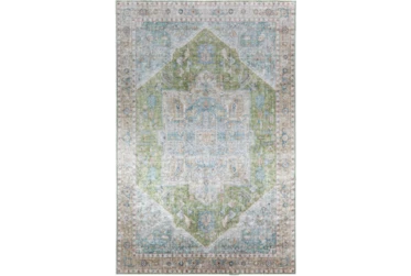 1'7"x2'5" Rug-Traditional Lustre Sheen Meadow