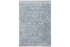 7'8"x10' Rug-Faded Transitional Blue/Turquoise