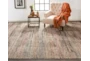 2'5"x12' Rug-Antiqued Linear Taupe - Room