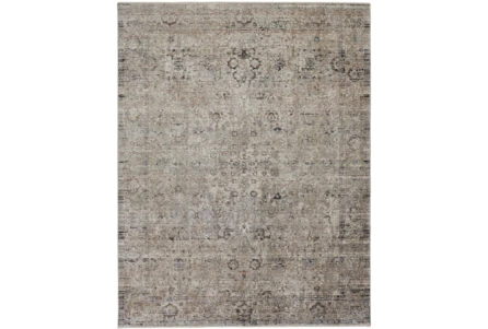 9'5"x12'4" Rug-Antiqued Traditional Taupe
