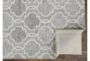 5'x8' Rug-Quatrefoil Grey/Ivory - Detail