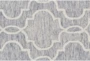 5'x8' Rug-Quatrefoil Grey/Ivory - Detail