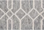 5'x8' Rug-Geometric Overlap Charcoal/Ivory  - Detail
