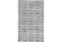 8'x10' Rug-Geometric Overlap Charcoal/Ivory  - Signature