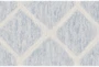 8'x10' Rug-Geometric Overlap Blue/Ivory - Detail