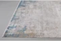 6'5"x9'5" Rug-Pattern Overlay Ivory/Blue - Detail