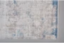 6'5"x9'5" Rug-Pattern Overlay Ivory/Blue - Detail