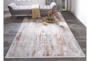 4'8"x7'8" Rug-Faux Bois Ivory/Red - Room