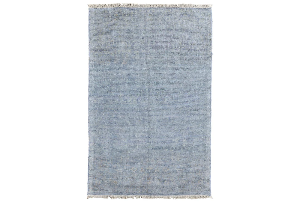 5'x7'5" Rug-Multi Faded Traditional Blue