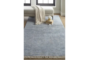 10'x14' Rug-Faded Traditional Blue