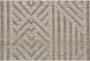 8'x10' Rug-Micro Fiber Geometric Brown - Detail