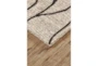 9'5"x13'5" Rug-Tribal Waves Black/Taupe - Front