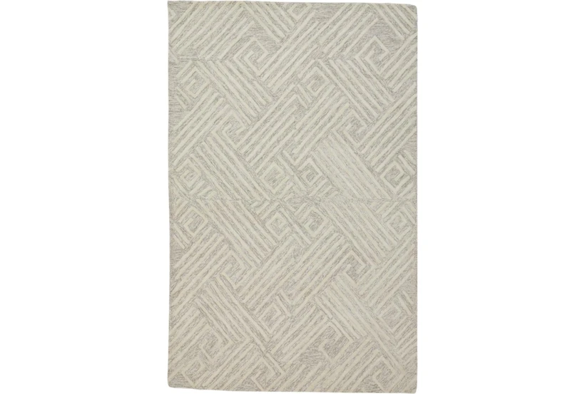 9'5"x13'5" Rug-Tribal Lines Ivory/Natural - 360