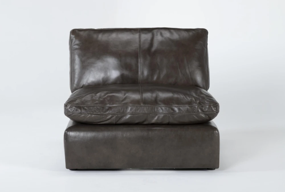 Marcello Leather Armless Chair