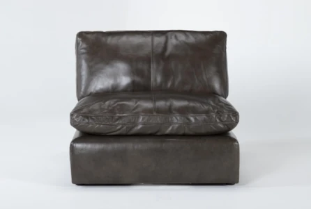 Marcello Leather Armless Chair - Main