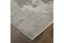 2'8"x7'8" Rug-Contemporary Ivory/Grey - Front