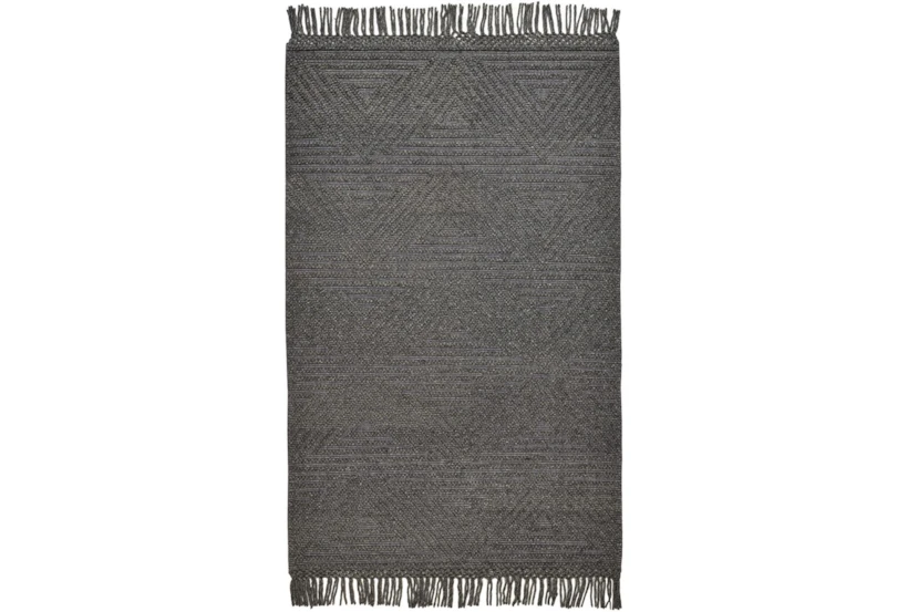 7'8"x9'8" Rug-Textured Boho Slate/Grey - 360